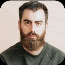 the image shows multiple pictures of different developers