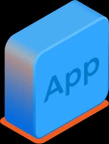 hire mobile app developers shows visual animation representing mobile app developers